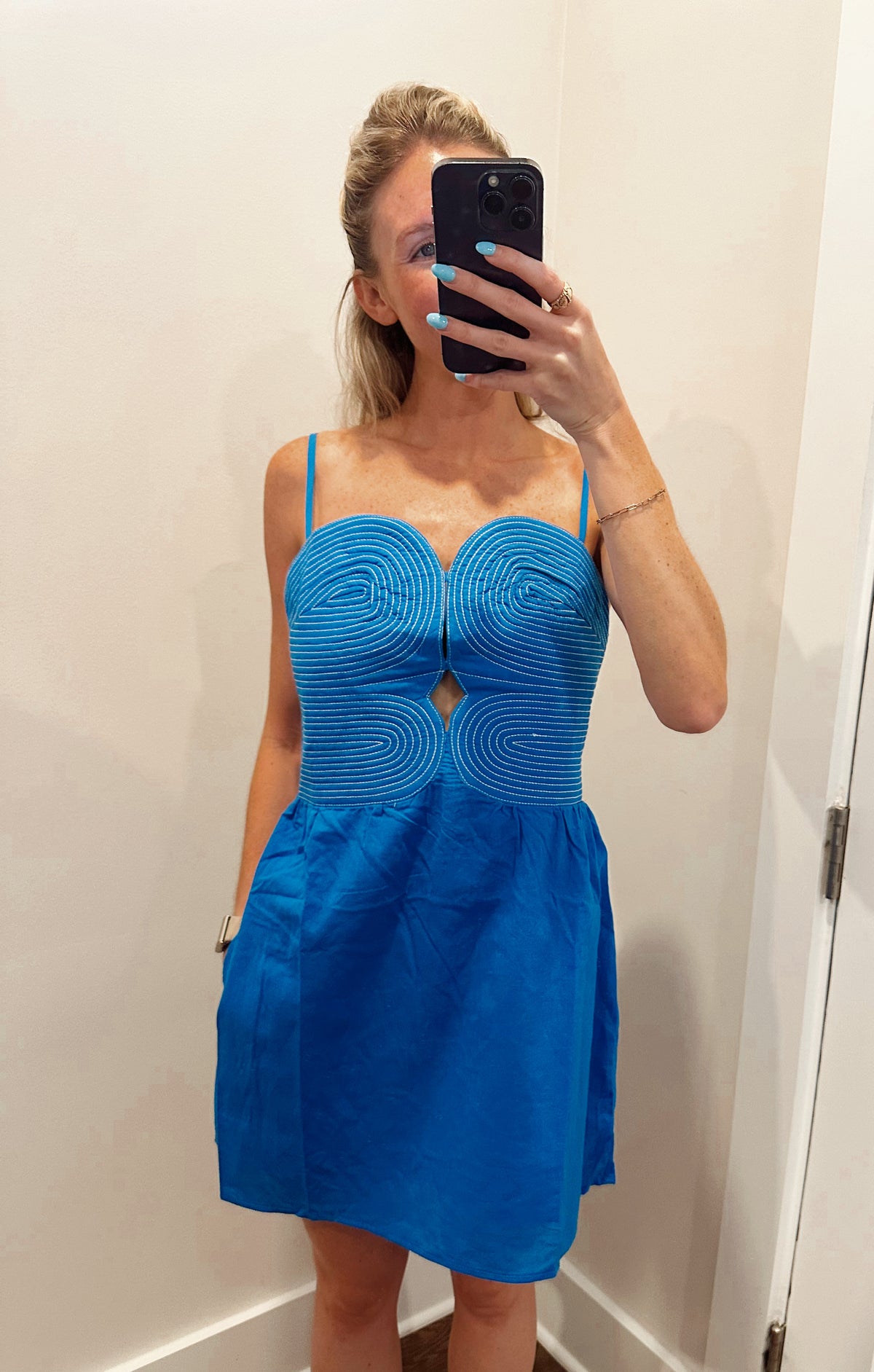 Top Stich Bustier Dress